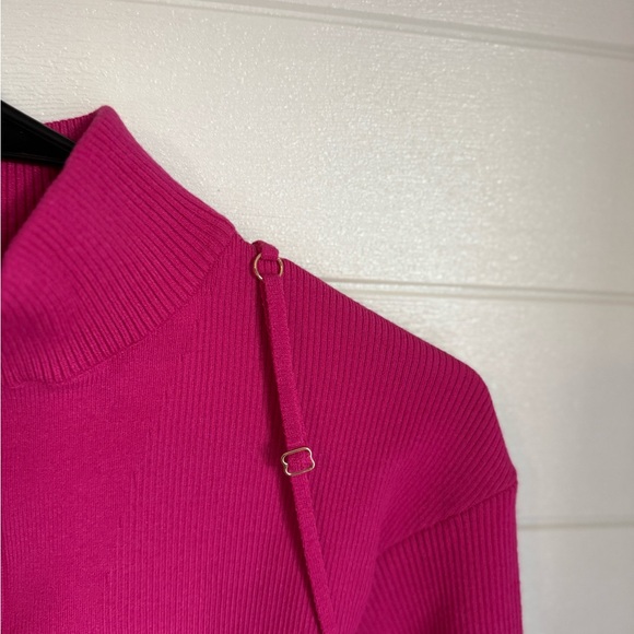 JACQUEMUS NWOT Maille Borneo Turtleneck Knit Top Pink - Picture 3 of 6